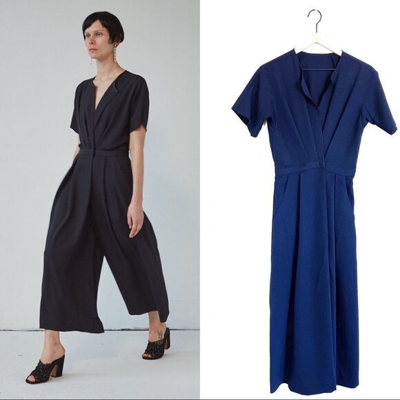 Rachel Comey Ardent Jumpsuit Midnight Blue Size US2 - Picture 6 of 12